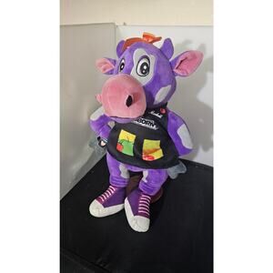 16" Coborn's LE Purple Cow MOOBELL Collectible Plush Grocery  C1